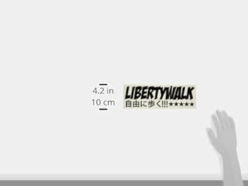 Amazon | 【Liberty Walk(リバティーウォーク)】ステッカー